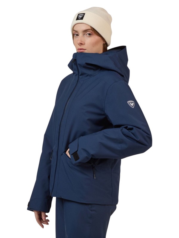Kurtka narciarska damska Rossignol Rochrun Insulated Dark Navy