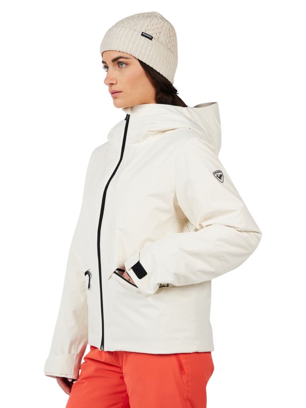Kurtka narciarska damska Rossignol Rochrun Insulated Nature White