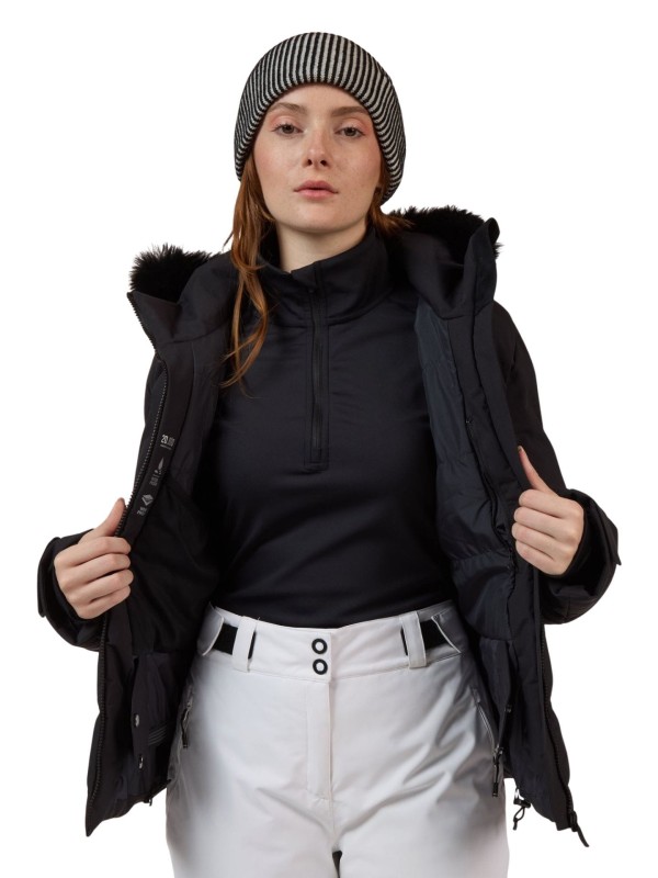 Kurtka narciarska damska Rossignol Staci Insulated Black
