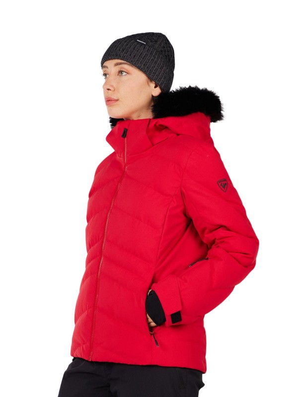 Kurtka narciarska damska Rossignol Staci Insulated Ruby Red