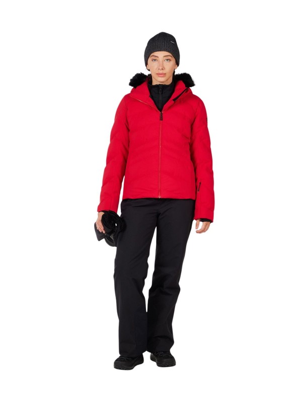 Kurtka narciarska damska Rossignol Staci Insulated Ruby Red