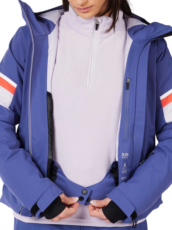 Kurtka narciarska damska Rossignol Strawpile Future Blue