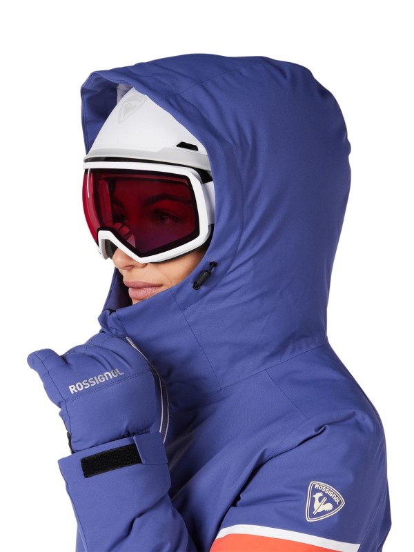 Kurtka narciarska damska Rossignol Strawpile Future Blue