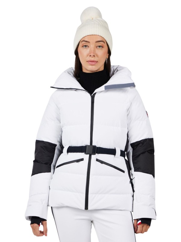 Kurtka narciarska damska Rossignol Ciastel Down Mix White