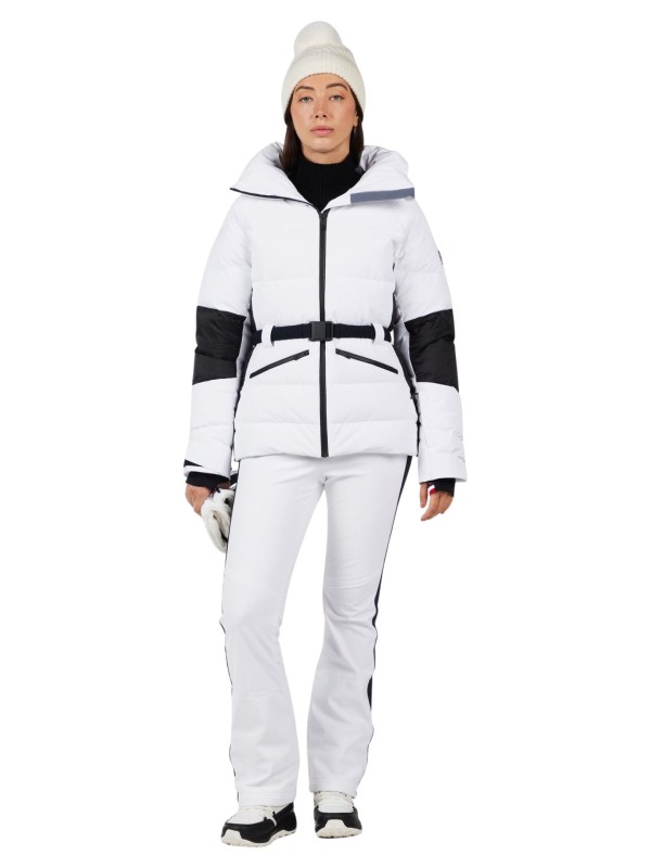 Kurtka narciarska damska Rossignol Ciastel Down Mix White