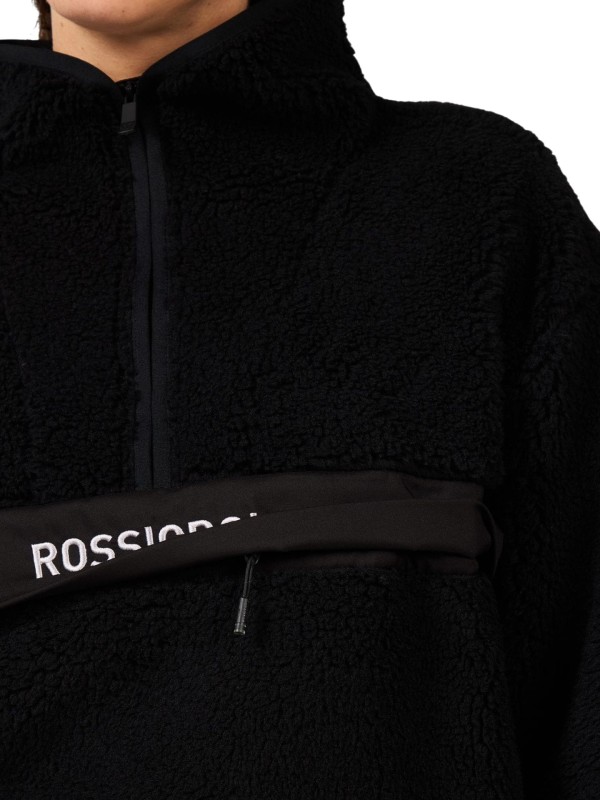 Bluza narciarska damska Rossignol Diretta Full-Zip Fleece Black
