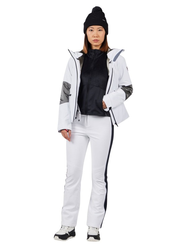 Bluza narciarska damska Rossignol Diretta Full-Zip Fleece Black