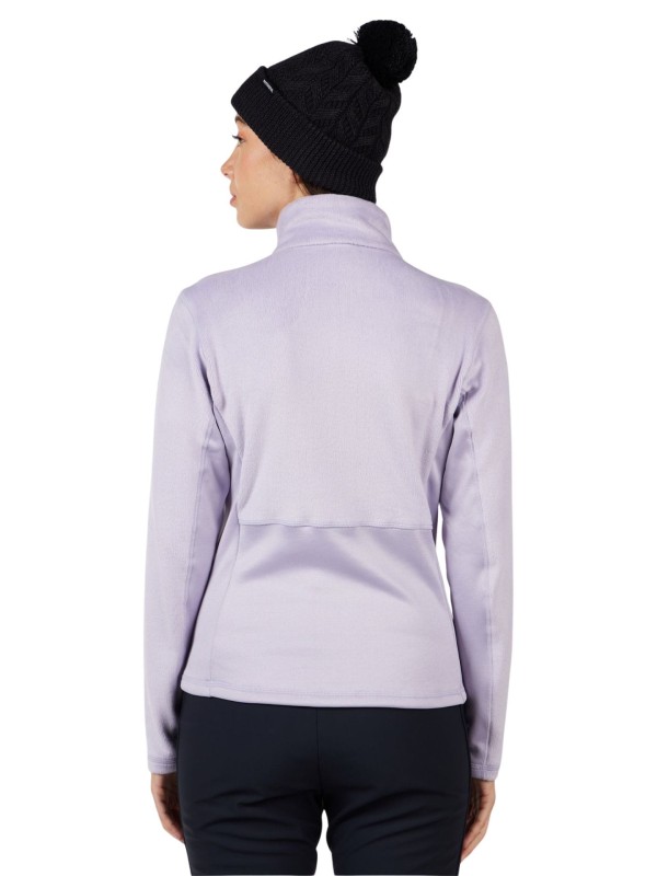Bluza narciarska damska Rossignol Diretta Full-Zip Fleece Galactic Lilac