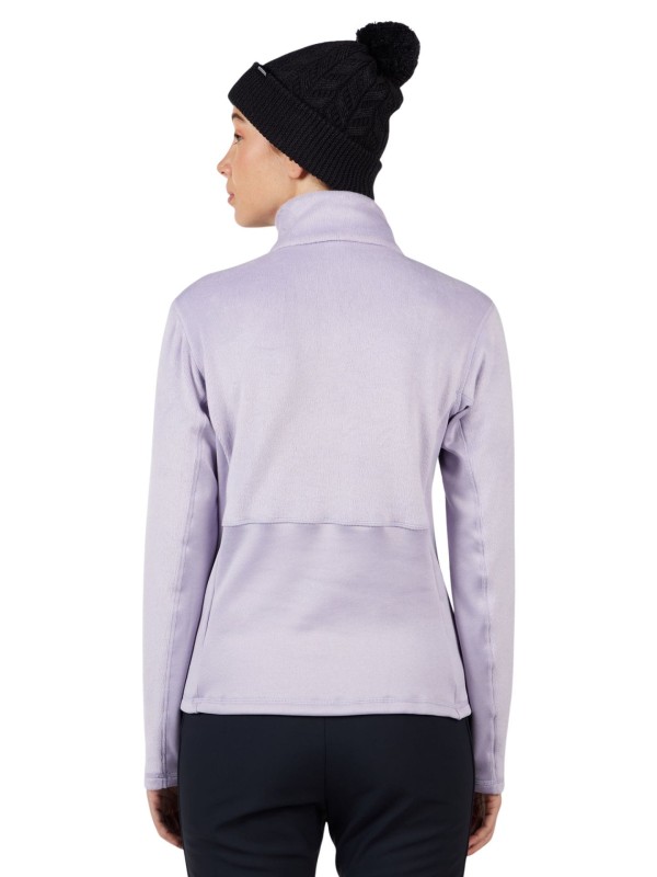 Bluza narciarska damska Rossignol Diretta Half-Zip Fleece Galactic Lilac