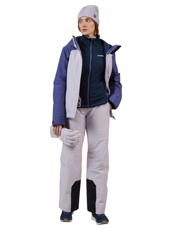 Bluza narciarska damska Rossignol Blackside Mix Full-Zip Fleece Future Blue