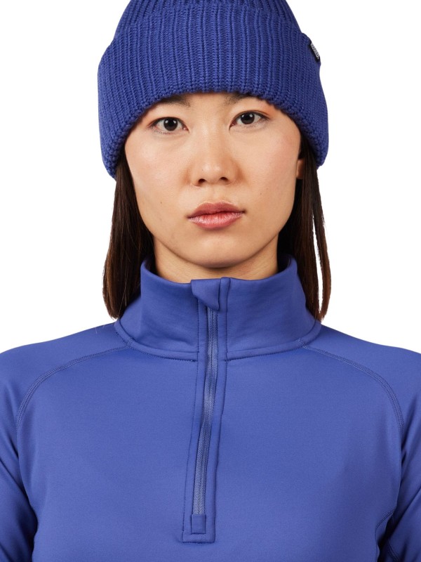 Bluza narciarska damska Rossignol Mid Layer Stretch Half-Zip Future Blue