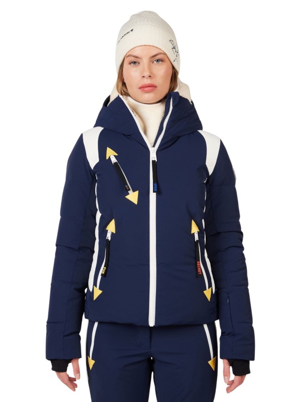 Kurtka narciarska damska Rossignol JCC Valdiz Down Cosmic Blue