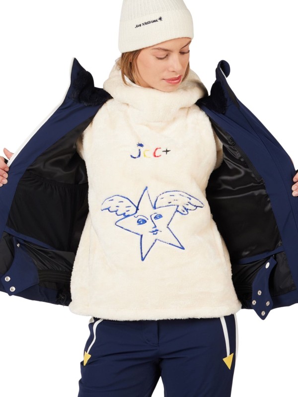 Kurtka narciarska damska Rossignol JCC Valdiz Down Cosmic Blue