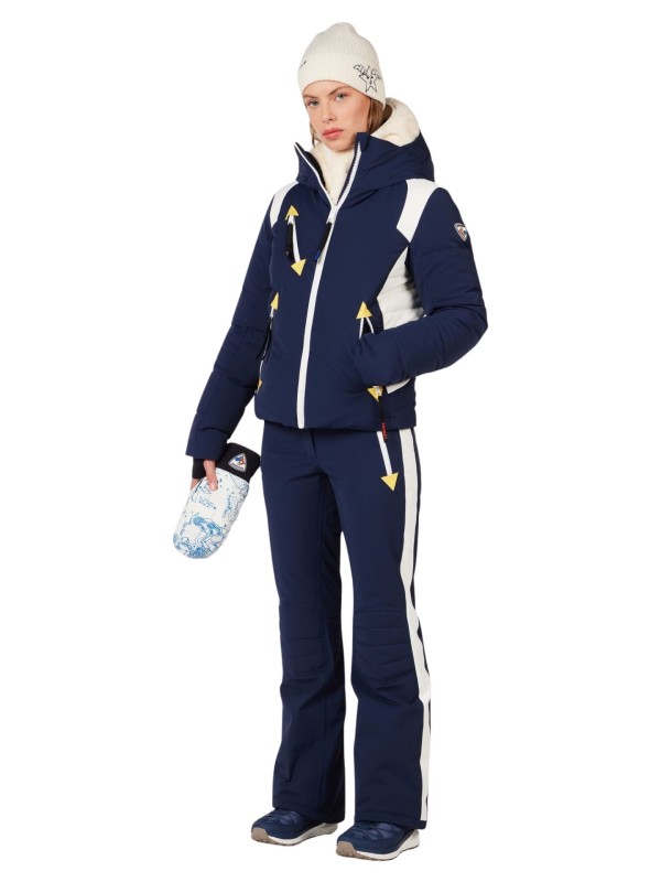 Kurtka narciarska damska Rossignol JCC Valdiz Down Cosmic Blue