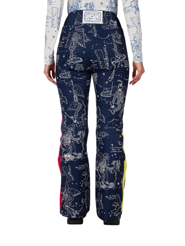 Spodnie narciarskie damskie Rossignol JCC Sublim Snow Angel Cosmic Print