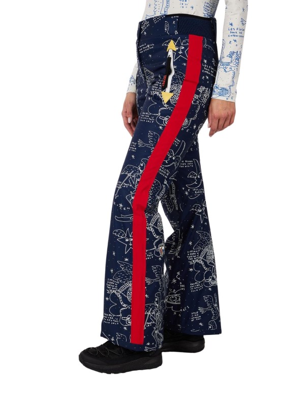 Spodnie narciarskie damskie Rossignol JCC Sublim Snow Angel Cosmic Print