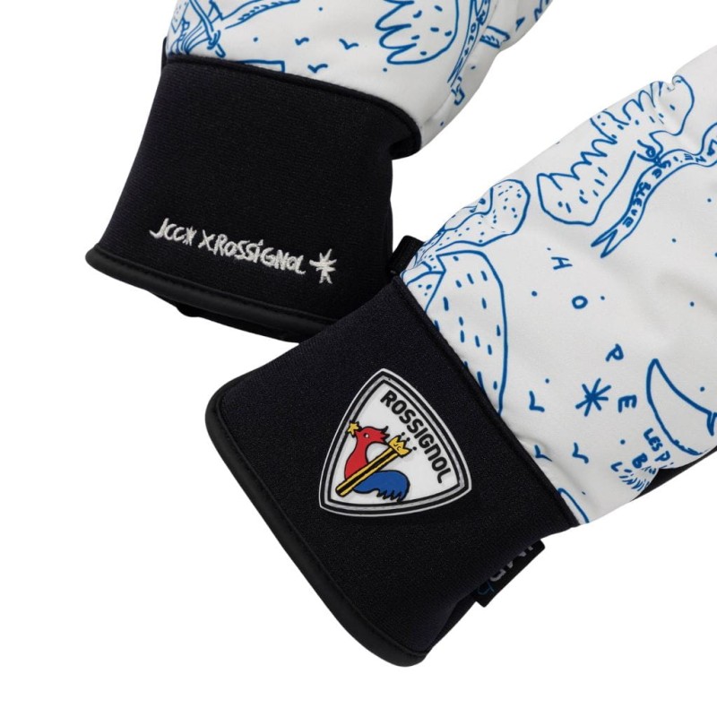 Rękawice narciarskie damskie Rossignol JCC Mittens Snow Angel Artic Print