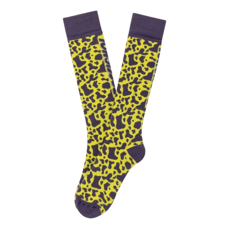 Skarpety Rossignol Super Socks Cowmo Super Yellow Print