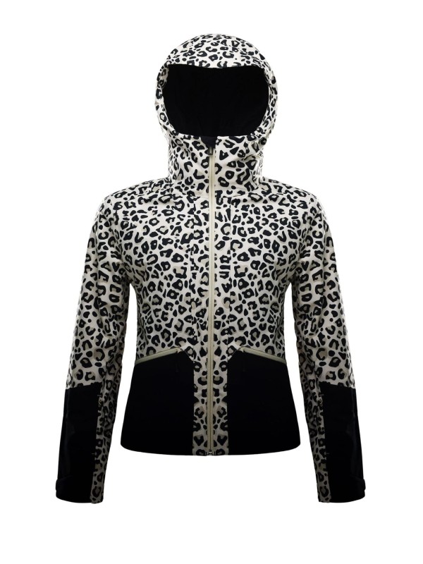 Kurtka narciarska damska Rossignol Rochrun Allover Nature Wild Leopard Print