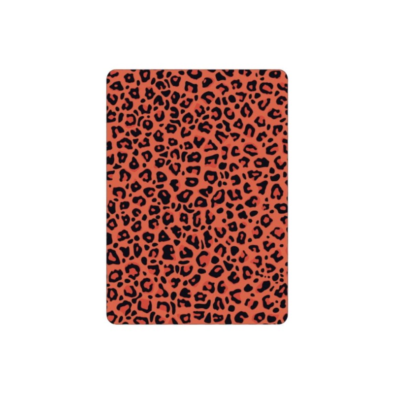 Komin Rossignol Allover Neck Warmer Orange Wild Leopard Print