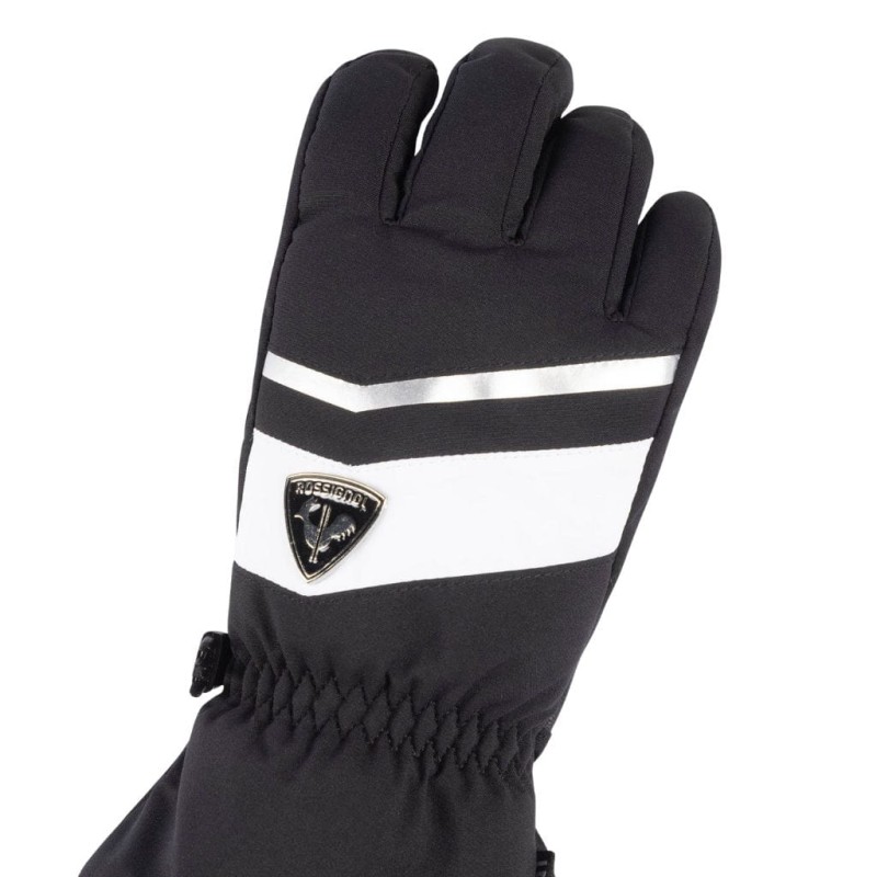 Rękawice narciarskie damskie Rossignol New Piste Black