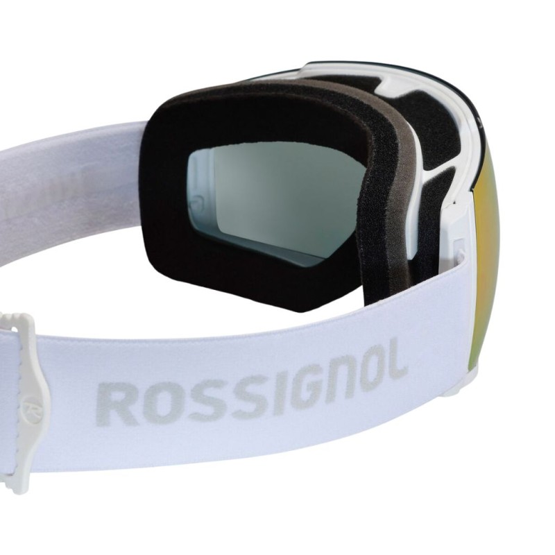 Gogle narciarskie Rossignol Magne'lens white/orange/grey