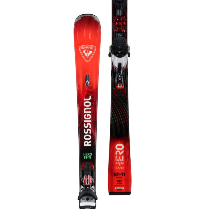 Narty Rossignol Hero ST TI Konect + SPX 14 Konect GW B80 Silver Red