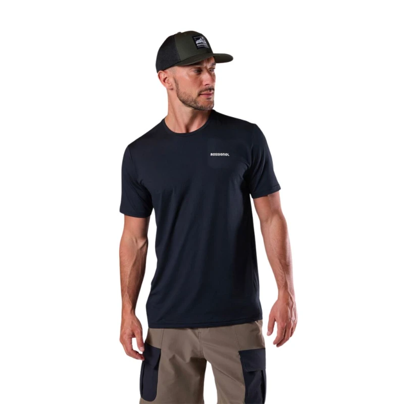 Koszulka męska Rossignol M Graphic Active Tee black