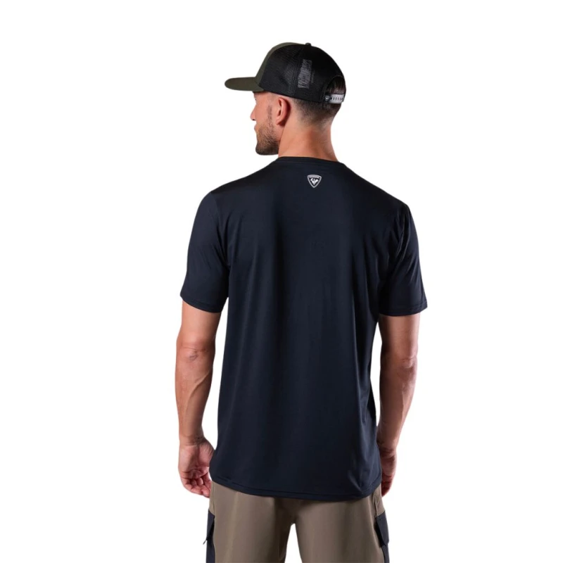 Koszulka męska Rossignol M Graphic Active Tee black