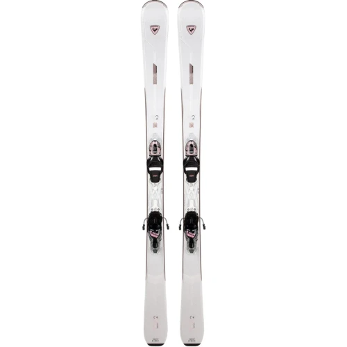 Narty Rossignol Nova 2 + Look Xpress W 10 GW B83 white sparkle