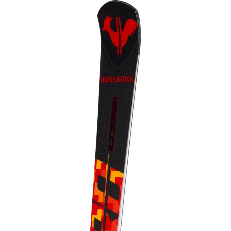 Narty Rossignol Hero Master LT (R22) + SPX 12 Rockerace Hot Red