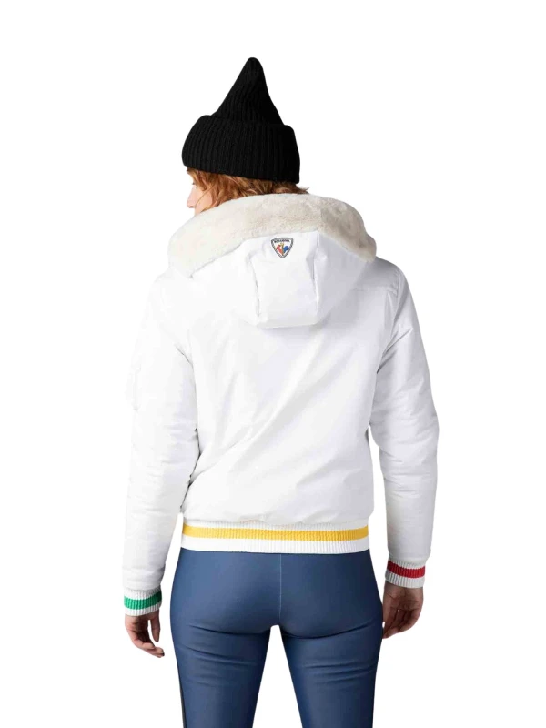 Kurtka narciarska Rossignol W Space Bomber Jacket biała