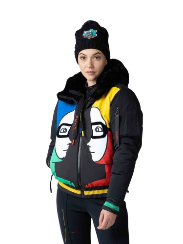 Kurtka narciarska Rossignol W Space Bomber Jacket czarna