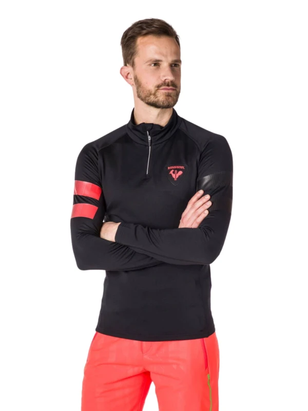 Bluza Rossignol Classique Hero 1/2 Zip black
