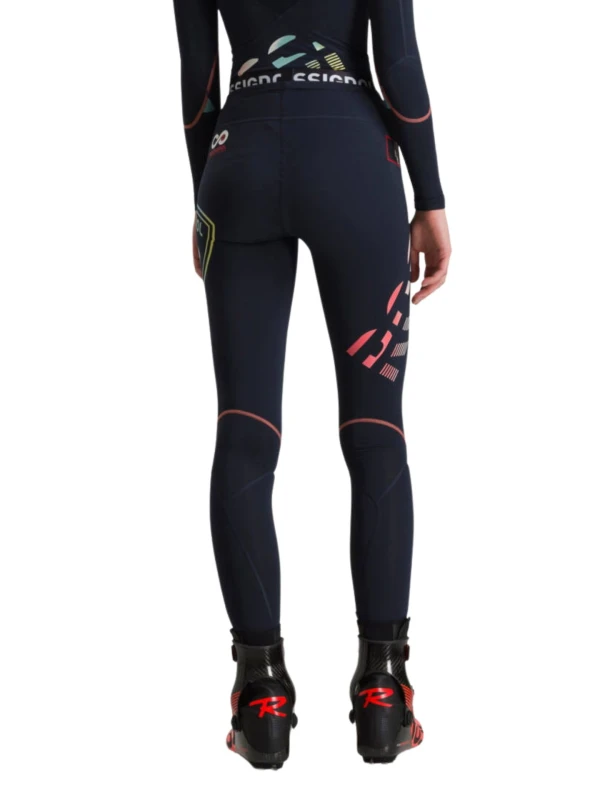 Legginsy Rossignol W Infini Compression Race navy