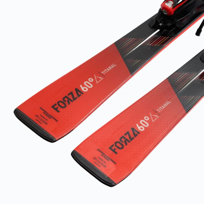 Narty Rossignol Forza 60° TI + NX 12 Konect GW B80 BK Hot Red