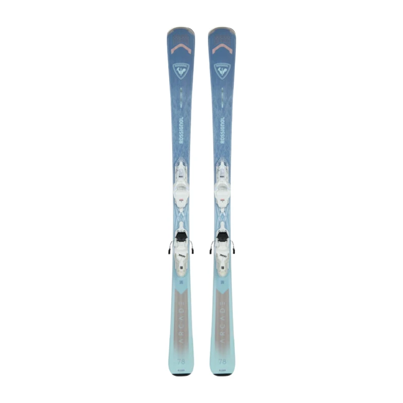 Narty Rossignol Arcade 78 + Xpress W 10 GW B83 Wht/Sparkle