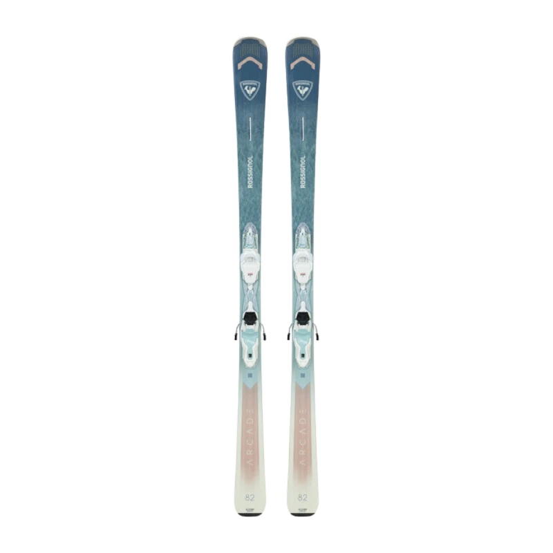Narty Rossignol Arcade W 82 + Xpress W 11 GW B83 White Almond
