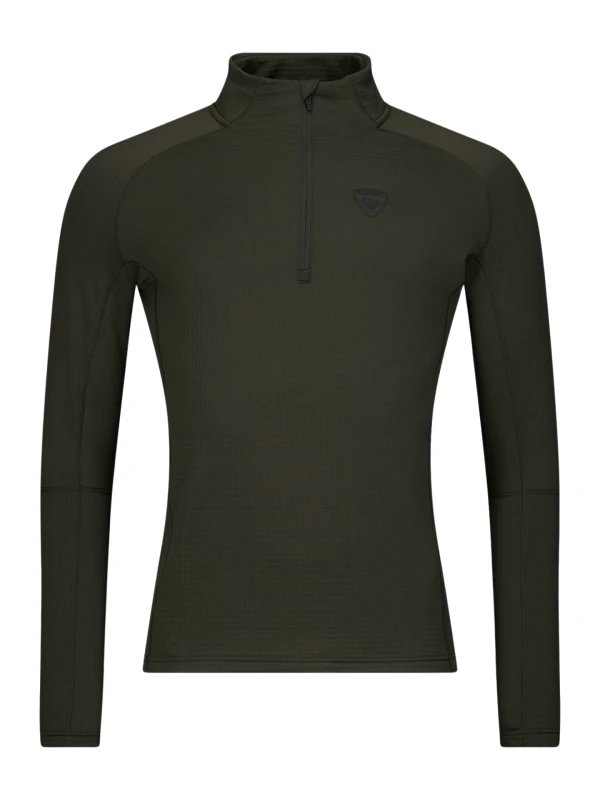Bluza narciarska Rossignol męska Blackside Fleece HZ olive shadow