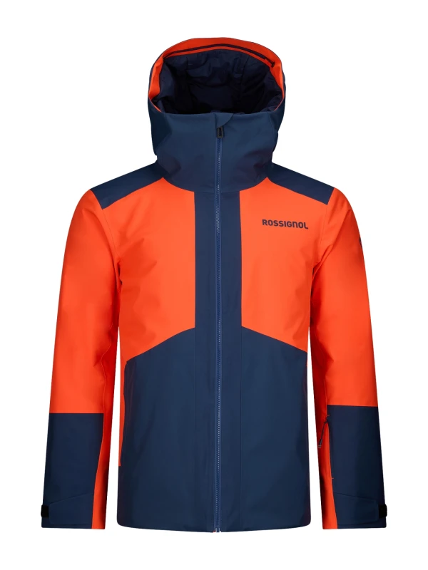 Kurtka narciarska męska Rossignol Rochrun Insulated golden gate / dark navy