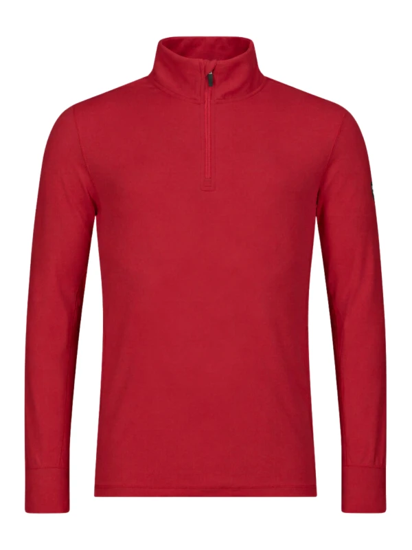 Bluza męska Rossignol Stretch Half-Zip Mid Layer Sports Red