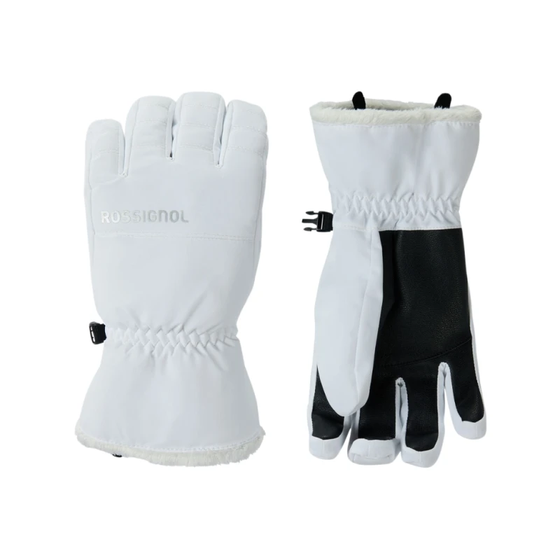 Rękawice narciarskie damskie Rossignol Perfy White