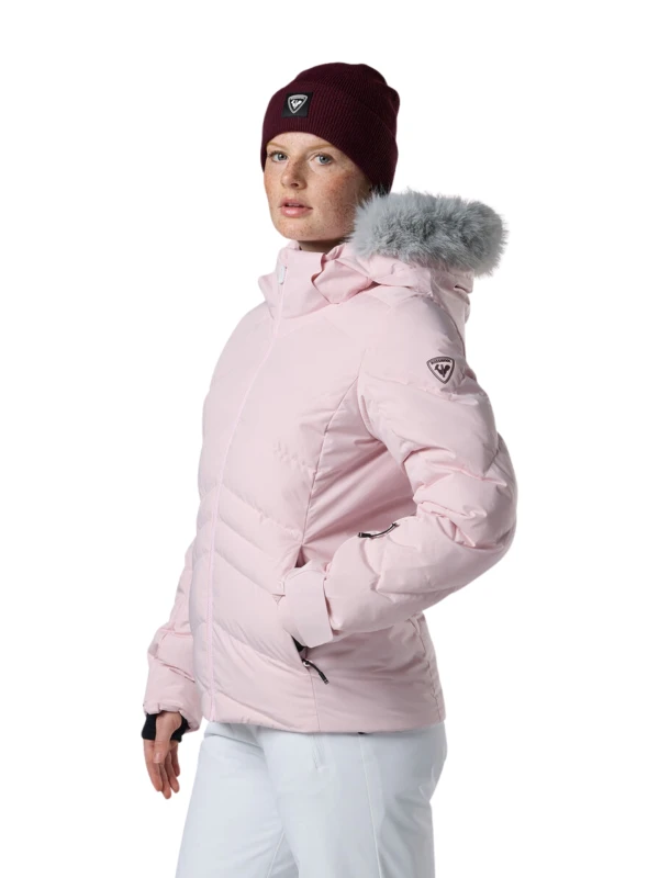 Kurtka narciarska damska Rossignol Staci Insulated Pale Lilac Pearly