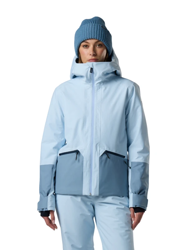 Kurtka narciarska damska Rossignol Rochrun Insulated Blue Aura/ Windward Blue
