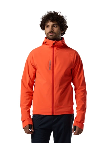 Kurtka męska z kapturem Rossignol Venon Wind Red