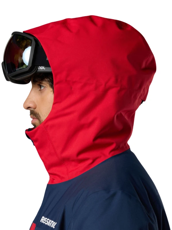 Kurtka narciarska męska Rossignol Velika Sports Red/Dark Navy