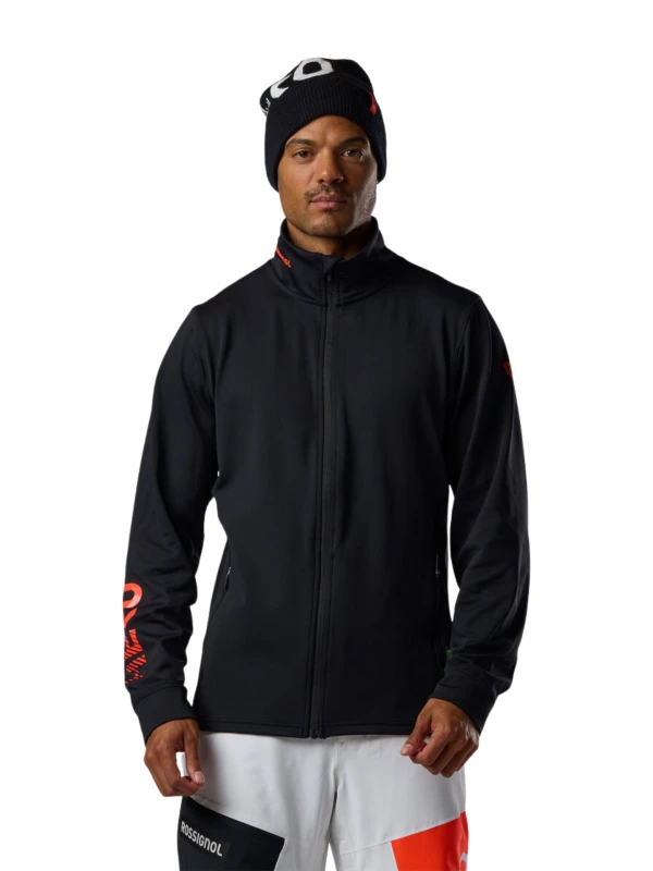 Bluza męska Rossignol Hero Stretch Fleece Black