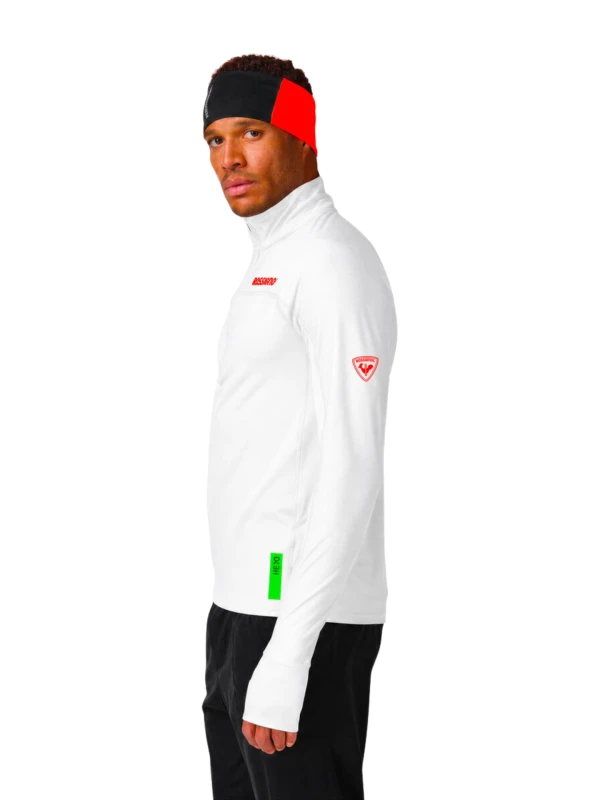 Bluza męska Rossignol Hero Half Zip First Layer White