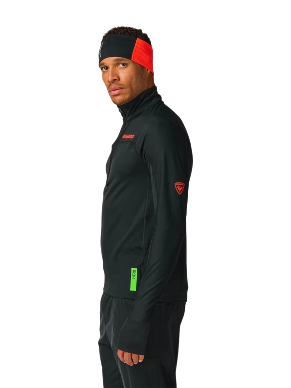 Bluza męska Rossignol Hero Half Zip First Layer Black