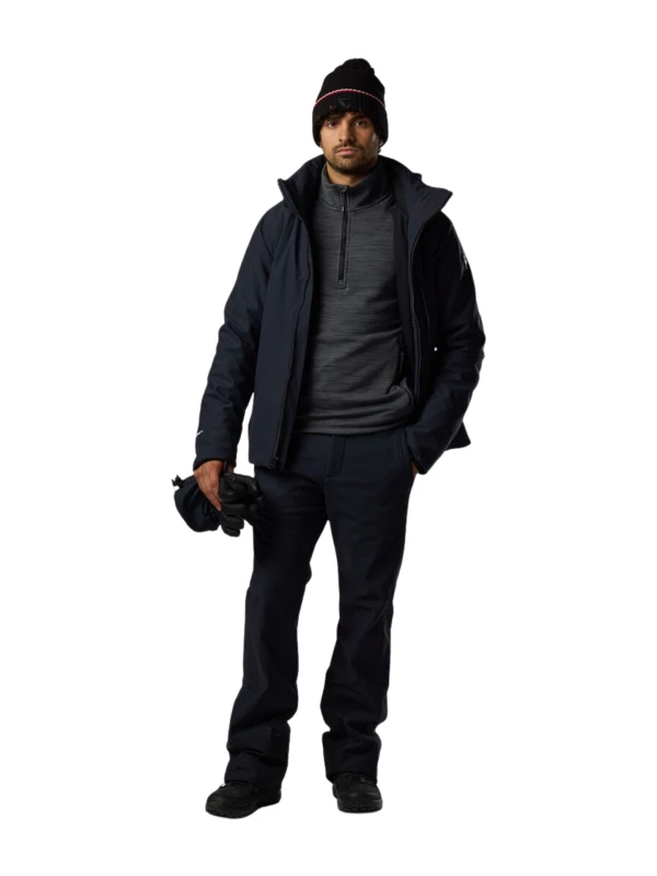 Spodnie narciarskie męskie Rossignol Resort Softshell Black